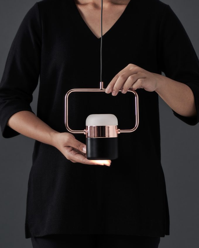 Lampe à Suspension Ling P1 H par Seed Design