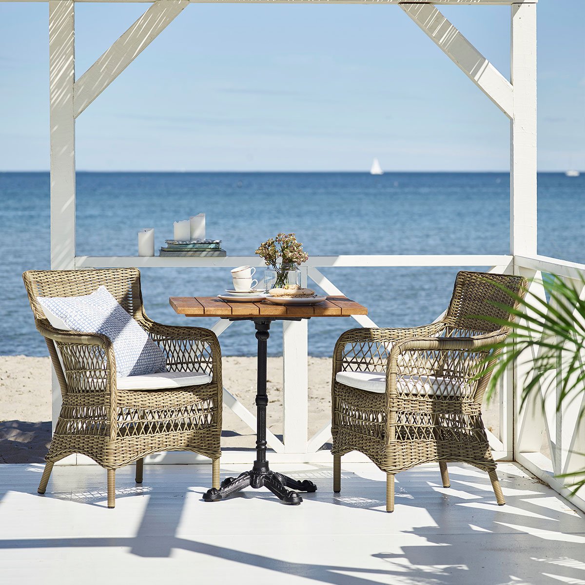Marie Exterior Arm Chair by Sika