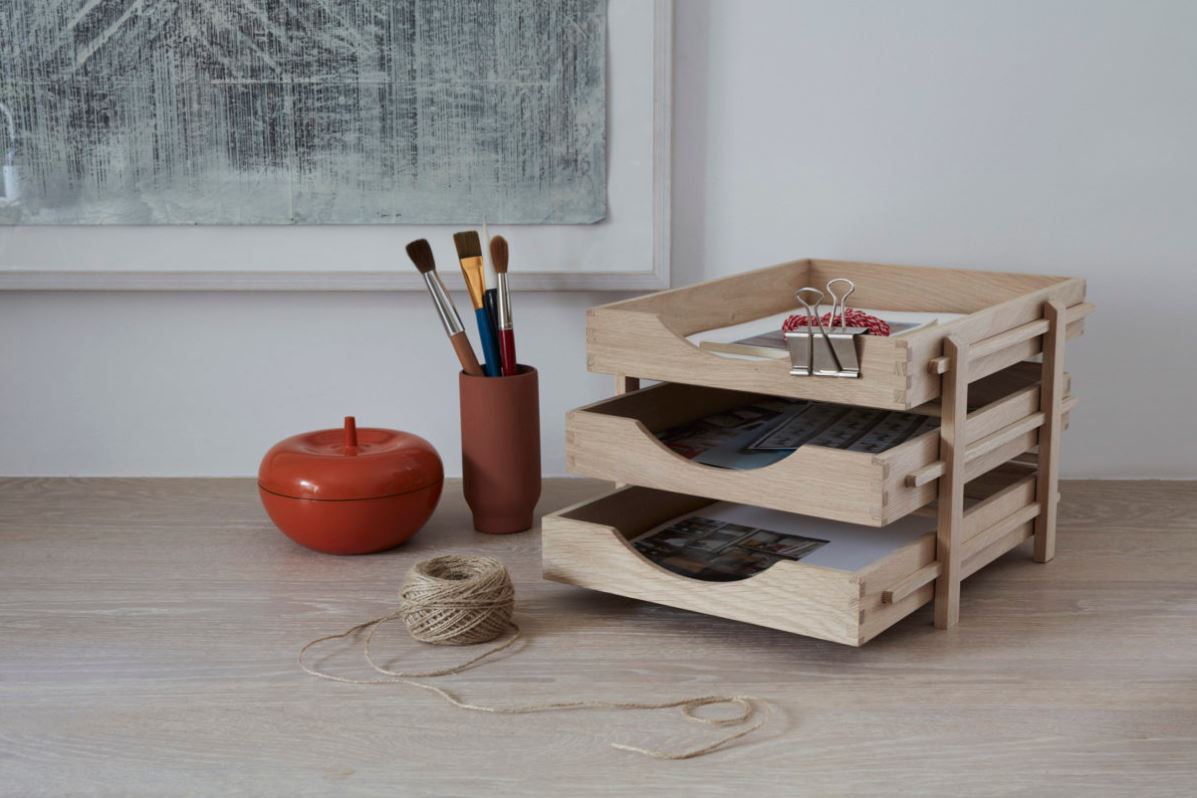 Dania Letter Tray by Skagerak by Fritz Hansen