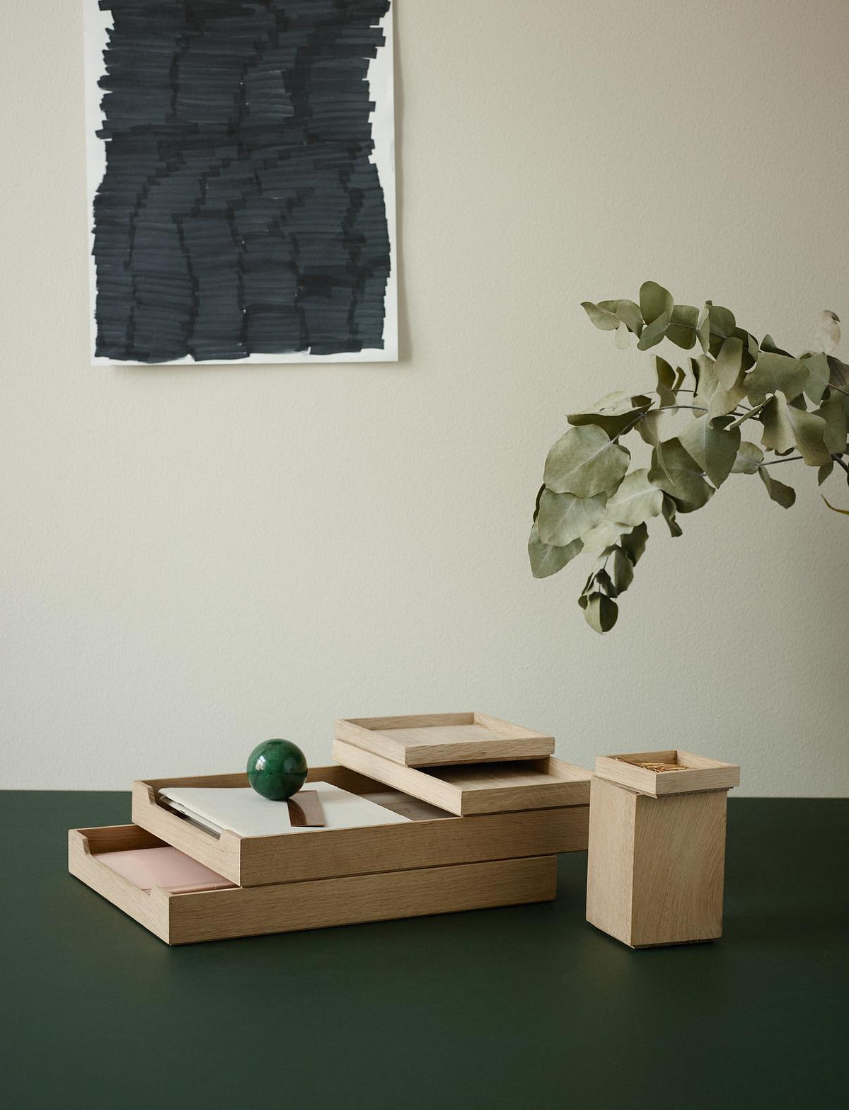 Nomad Letter Tray by Skagerak by Fritz Hansen