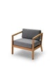 Chaise Virkelyst de Skagerak par Fritz Hansen