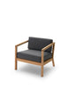 Chaise Virkelyst de Skagerak par Fritz Hansen
