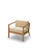 Chaise Virkelyst de Skagerak par Fritz Hansen
