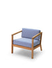 Chaise Virkelyst de Skagerak par Fritz Hansen