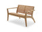 Regatta Lounge Bench by Skagerak by Fritz Hansen