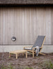 Between Lines Deck Chair by Skagerak by Fritz Hansen