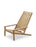 Between Lines Deck Chair by Skagerak by Fritz Hansen