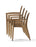 Chaise Ballare par Skagerak par Fritz Hansen