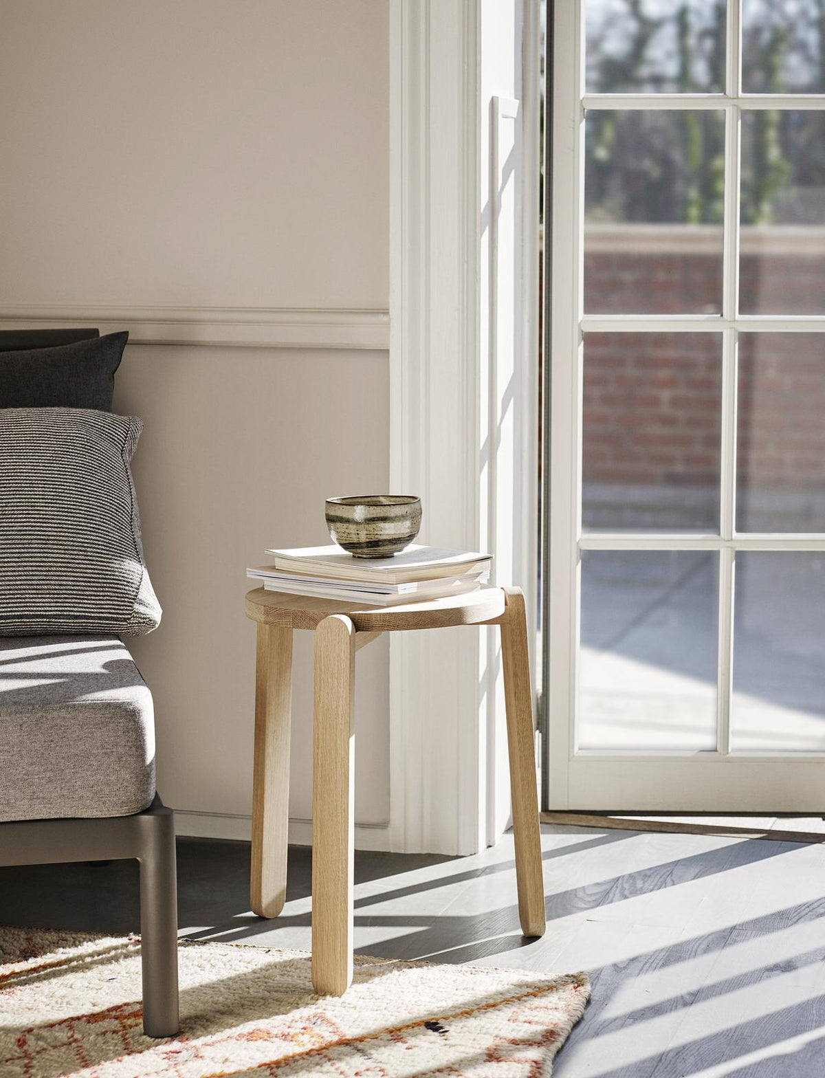 Nomad Stool by Skagerak by Fritz Hansen