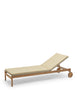 Pelagus Sunbed by Skagerak by Fritz Hansen