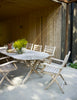 Table Selandia et plaque d'extension par Skagerak par Fritz Hansen