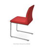 Soho Concept Polo Flat Chair with sleek bonded leather upholstery, modern seating design for stylish indoor use.