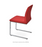Soho Concept Polo Flat Chair with sleek bonded leather upholstery, modern seating design for stylish indoor use.
