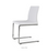 Soho Concept Polo Flat Chair in bonded leather, modern seating with sleek design and plush cushioning.