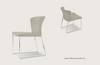 Chaise traîneau Capri par Soho Concept