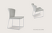 Chaise traîneau Capri par Soho Concept