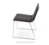Chaise de salle à manger en fil métallique avec poignée Corona - Entièrement rembourrée par Soho Concept