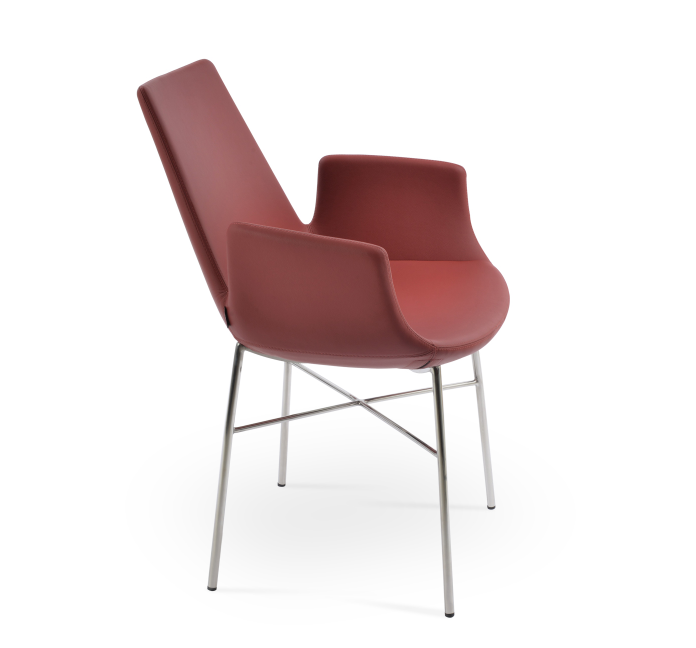 Eiffel Arm Cross Chair by Soho Concept
