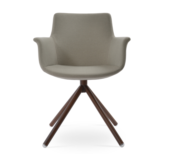 Bottega Arm Stick Swivel Chair by Soho Concept