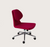 Gakko Office Chair by Soho Concept, modern seating with chrome-plated frame, ergonomic design, black cushioned seat and back.