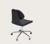 Gakko Office Chair by Soho Concept with chrome-plated frame, modern seating design, and ergonomic features for office use.