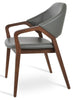 Luna Arm Dining Chair by Soho Concept, modern seating with sleek design and armrests, ideal for dining rooms or contemporary spaces.