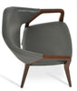 Luna Arm Dining Chair by Soho Concept, stylish seating with a modern design, featuring a sleek silhouette and comfortable armrests.