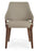 Luna Arm Dining Chair by Soho Concept featuring sleek Italian design and cushioned seating for modern dining rooms.