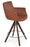 Bottega Pyramid Swivel Bar & Counter Stool by SoHo Concept