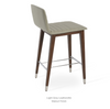 Corona Wood Bar/Counter Stool - Fully Upholstered by Soho Concept