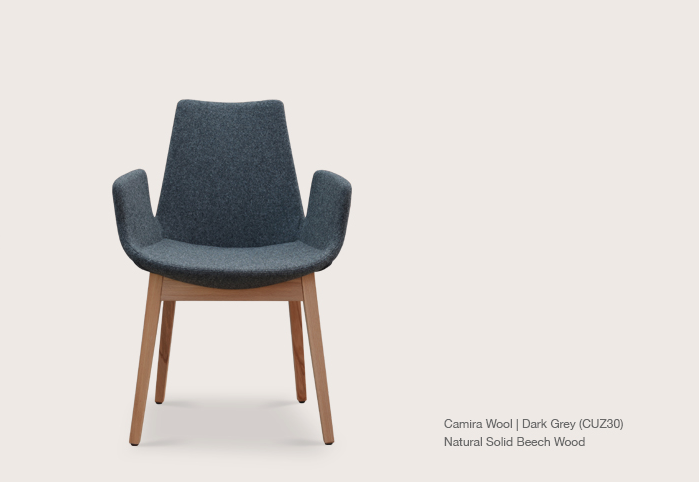 Fauteuil en bois Eiffel par Soho Concept