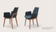 Eiffel Wood Arm Chair by Soho Concept
