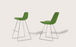 Eiffel Bar/Counter Wire Stool by Soho Concept