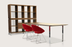 Crescent Wire Dining Chair by Soho Concept