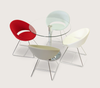 Crescent Wire Dining Chair by Soho Concept