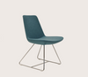 Eiffel Wire Chair by Soho Concept, modern seating with chrome frame and leatherette seat, featuring a distinctive wire design.