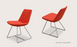 Eiffel Wire Chair by Soho Concept, sleek seating with chrome finish and leatherette upholstery, modern design for stylish interiors.
