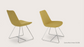 Eiffel Wire Chair by Soho Concept, modern seating with chrome frame and leatherette seat, showcasing sleek wire design.