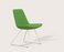 Eiffel Wire Chair by Soho Concept, modern seating with chrome frame and leatherette upholstery, featuring a distinctive wire design.