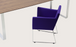 Harput Sled Wire Arm Chair by Soho Concept