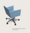 Harput Arm Office Chair by Soho Concept featuring leatherette upholstery and chrome-plated arms for modern seating comfort.