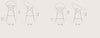 Crescent MW Bar/Counter Wood Stool by Soho Concept
