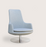Dervish Lounge High Back Swivel by Soho Concept