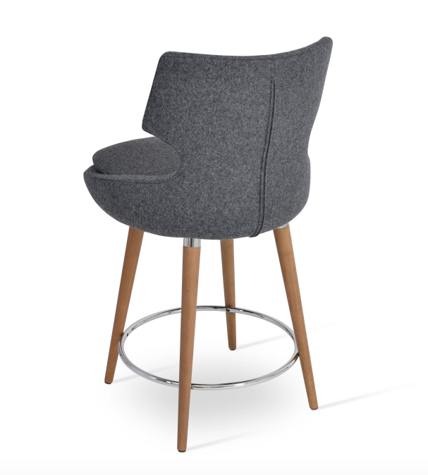Patara Wood Counter/Bar Stool by Soho Concept