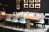 Pasha Wood Dining Chair by Soho Concept with solid beech walnut frame and low-back leatherette seating for modern dining rooms.