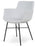Bottega Arm Cross Chair by Soho Concept