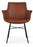 Bottega Arm Cross Chair by Soho Concept