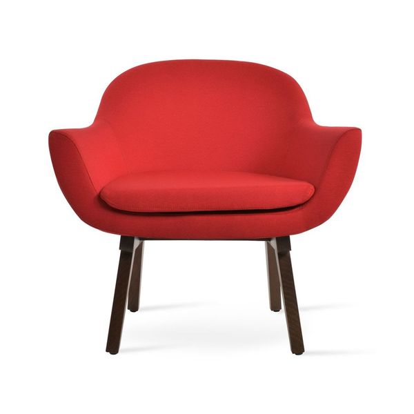 Madison Armchair - Wood Base by Soho Concept