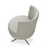 Soho Concept Hilton Lounge 4 Star Base Armchair with chrome legs, modern seating with plush upholstery and stylish design.