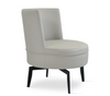 Soho Concept Hilton Lounge Armchair with chrome legs and plush seating, modern design for stylish living spaces.